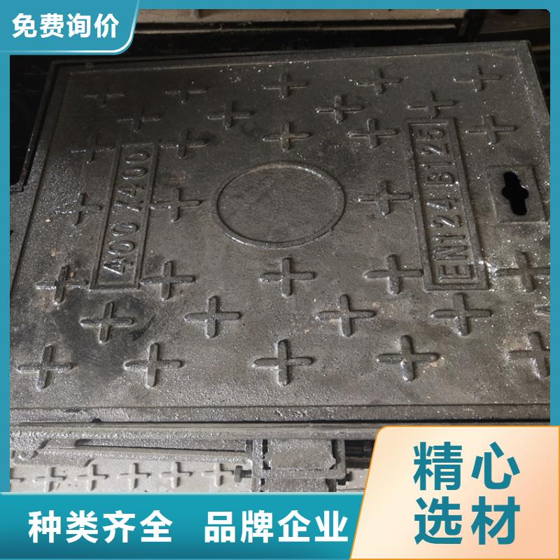 球墨铸铁井盖双层雨污水圆井盖现货采购