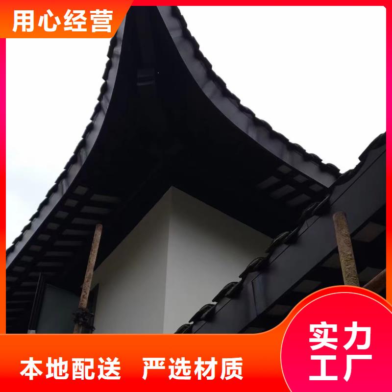 铝合金古建-高层小区金属落水管精工制作