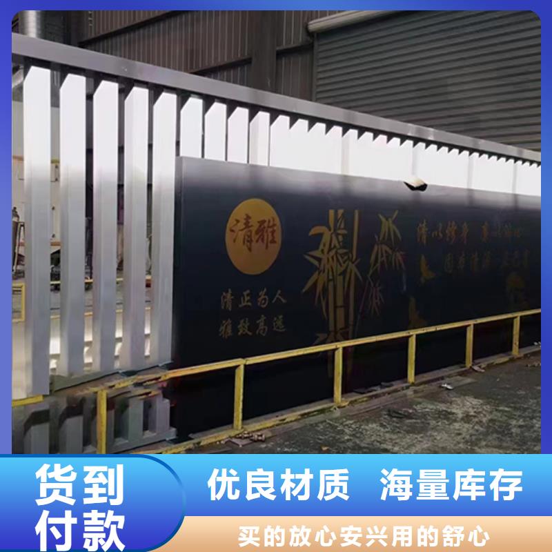 校园景观小品来厂考察
