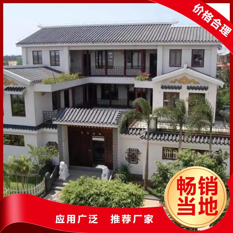 狮子山区30万轻钢别墅二层半农村自建房图片外墙做法