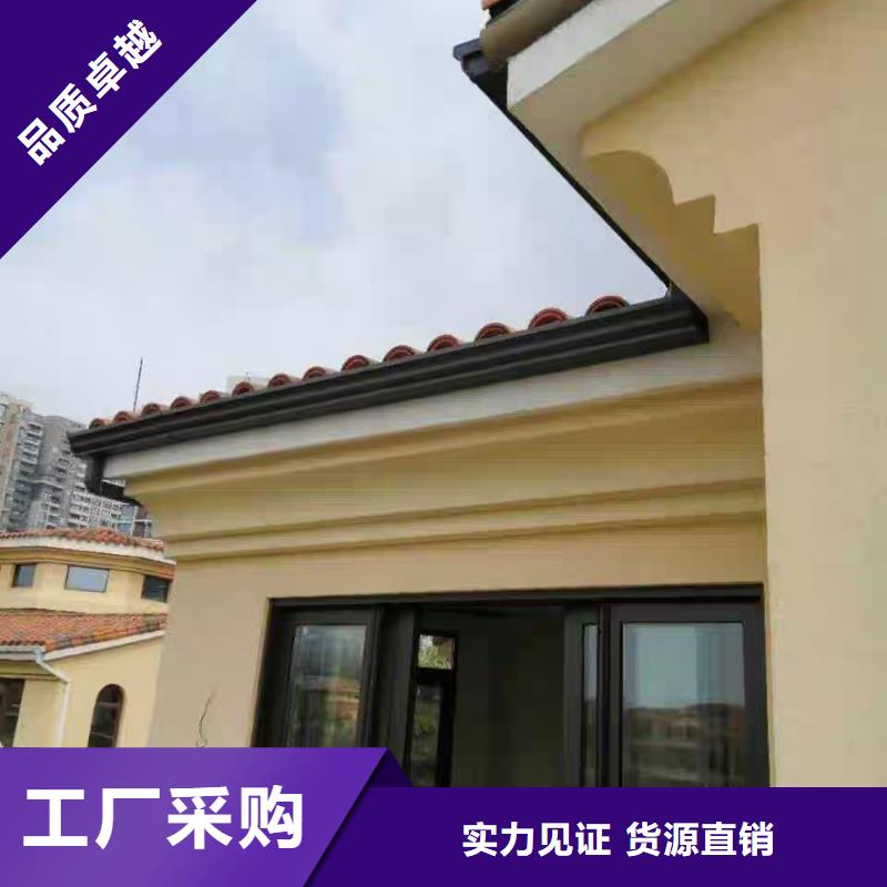 白灰色彩钢雨水管无中间商