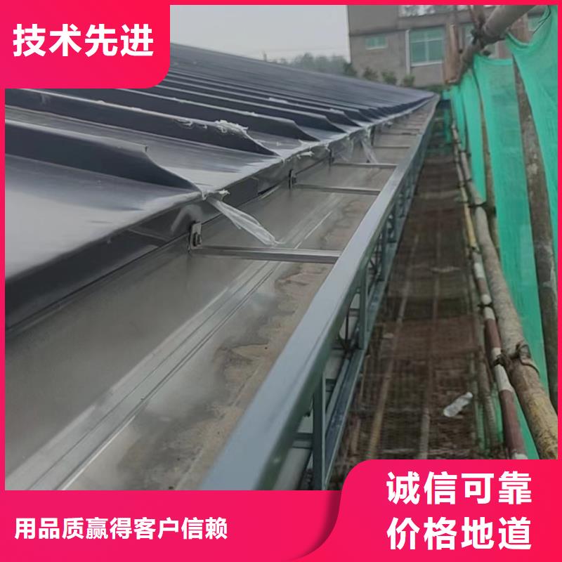 白灰色彩钢雨水管无中间商
