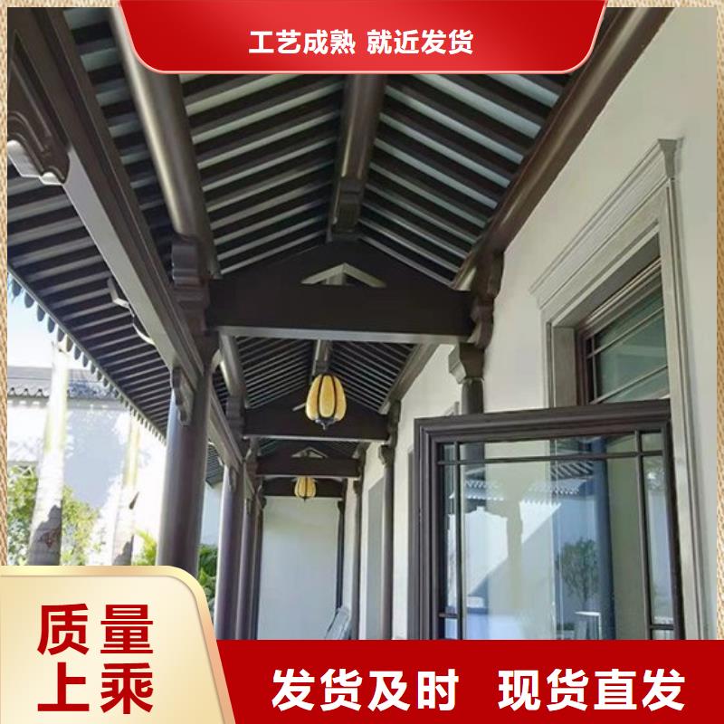 铝代木古建石狮栏杆扶手价格地道
