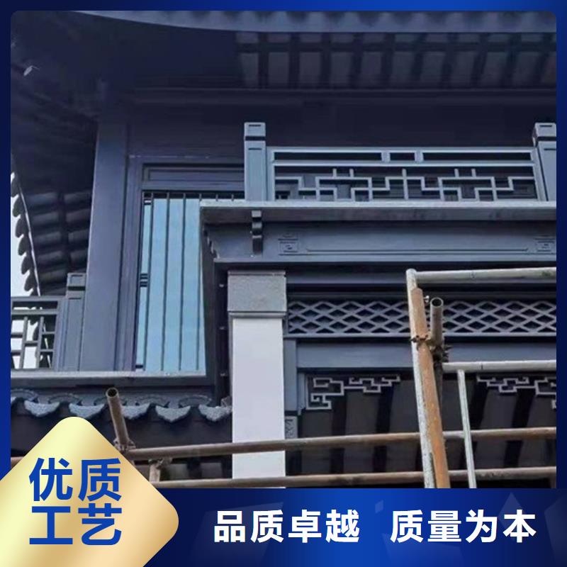 【铝代木古建古建六角亭做工细致】