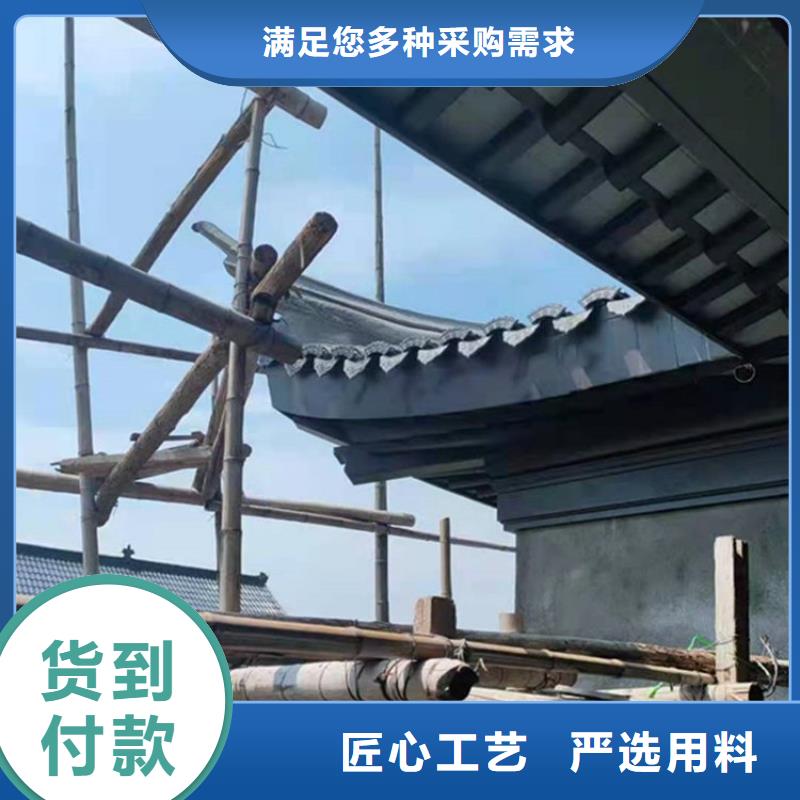 铝代木古建石狮栏杆扶手价格地道