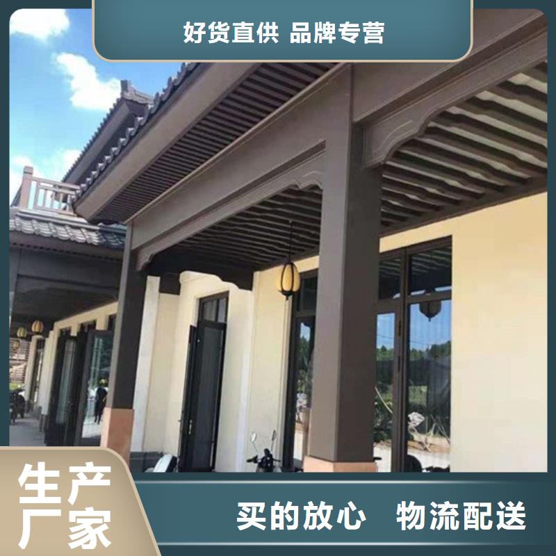 铝代木古建石狮栏杆扶手价格地道