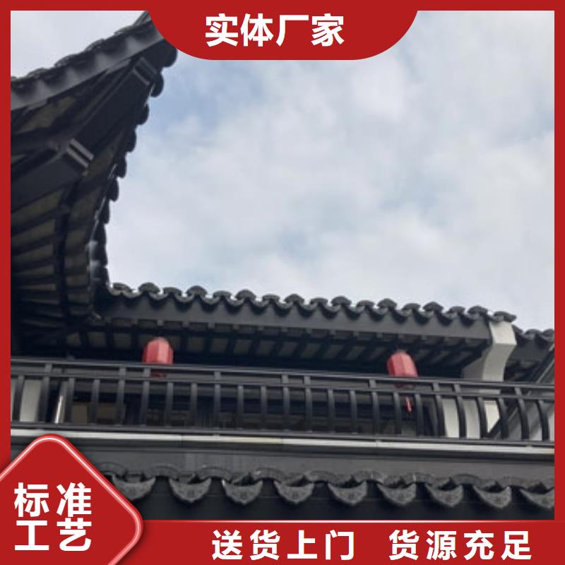 铝代木古建石狮栏杆扶手价格地道