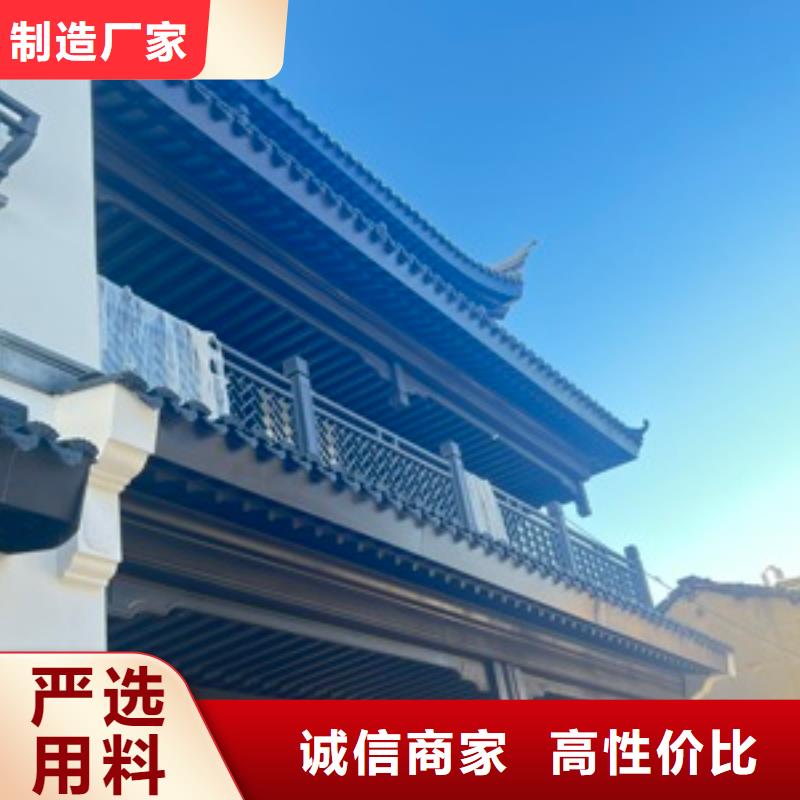 铝代木古建,石狮栏杆扶手严选材质