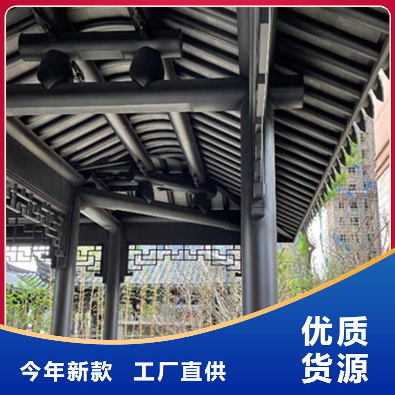 古建亭廊-古建铝代木精工制作