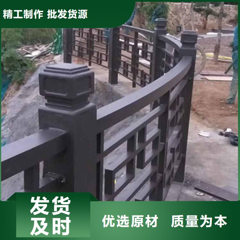 古建亭廊-花岗岩防护青石栏杆种类多质量好