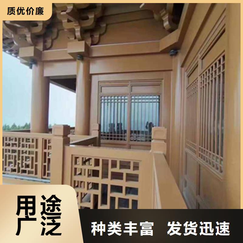 古建亭廊石狮栏杆扶手实地大厂