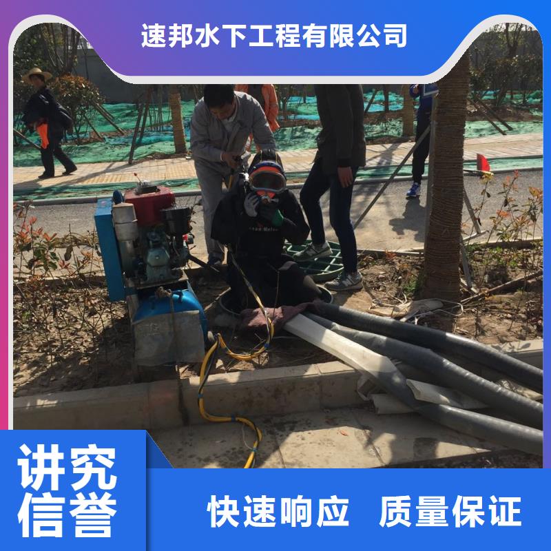 水下安装更换拦污栅