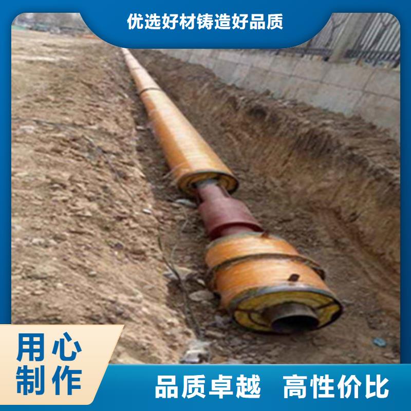 预制直埋保温钢管涂塑钢管厂家合作共赢