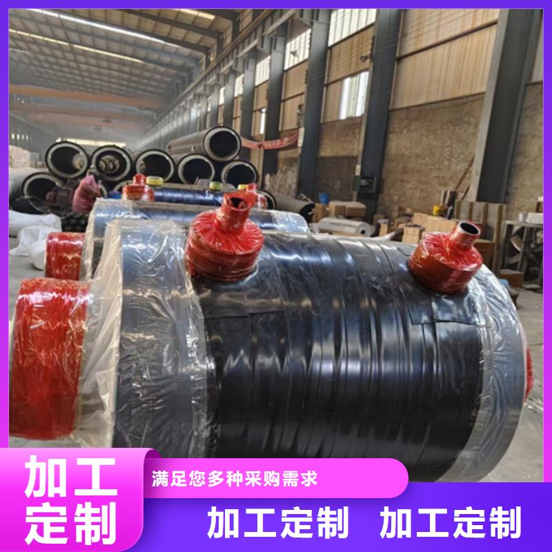 钢套钢岩棉保温管螺旋钢管一手货源