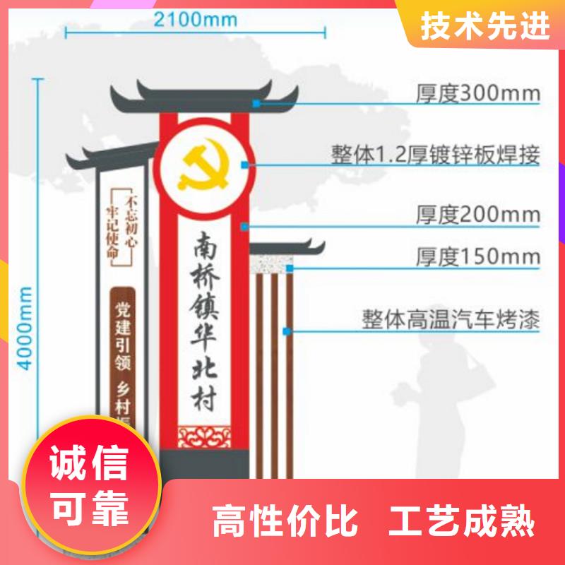 户外定制美丽乡村标牌欢迎电询