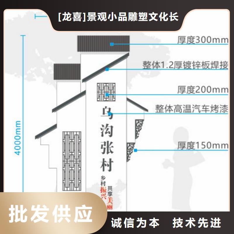 仿古木纹美丽乡村标牌批发价格