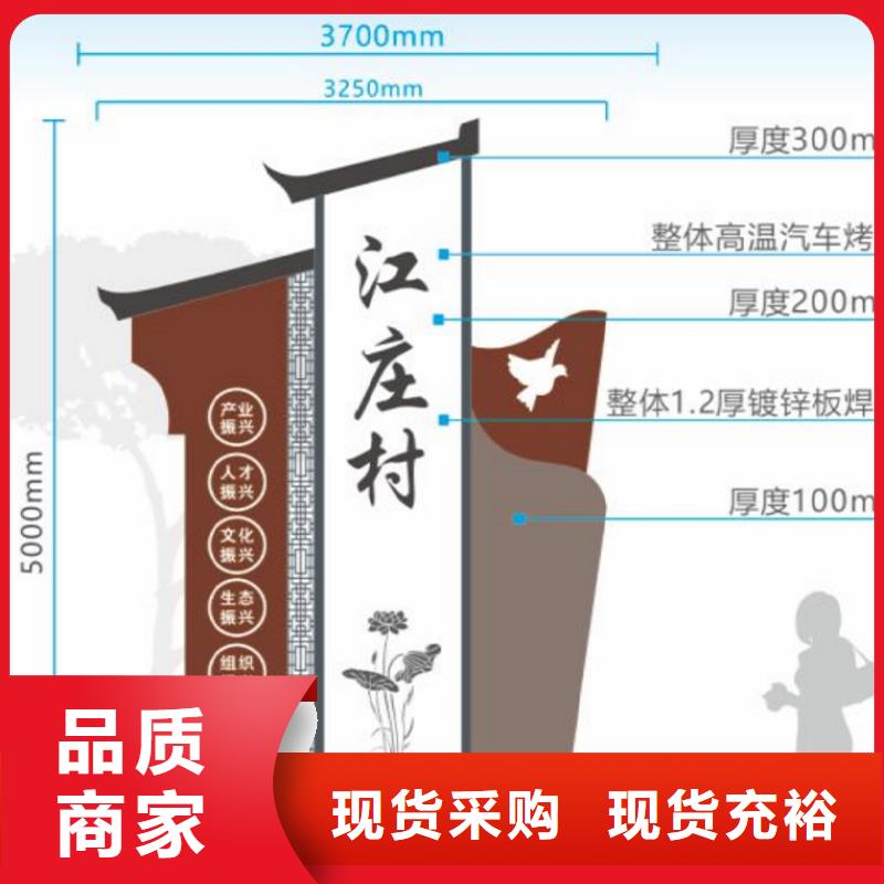 景区导视美丽乡村标牌发货及时