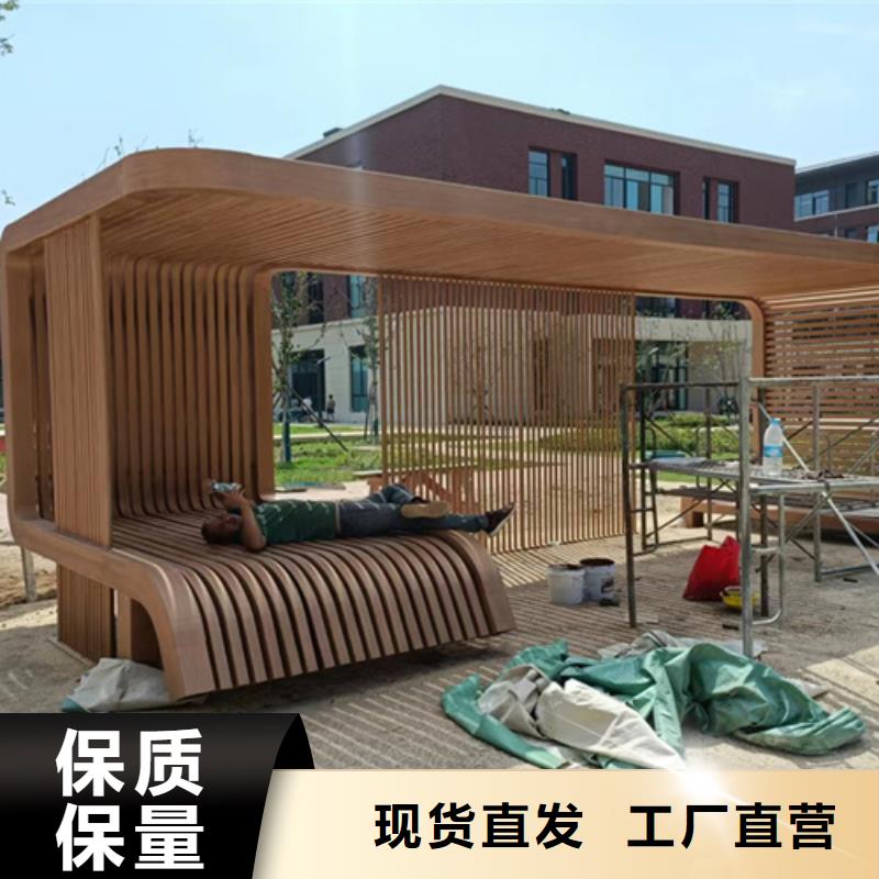 廊架长廊木纹漆，钢结构金属面木纹漆，仿木纹漆厂家施工