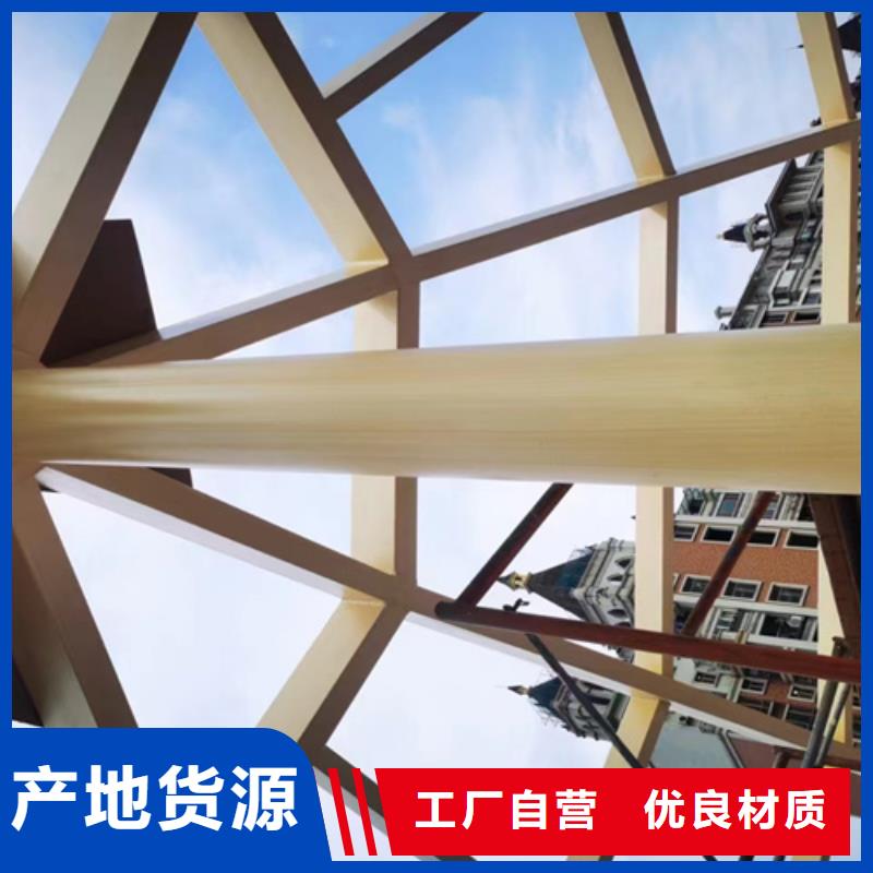 生态木纹漆厂家施工#铁艺花架#仿古建筑#凉亭廊架