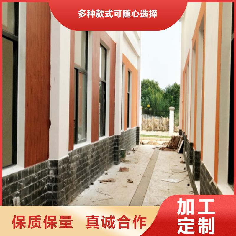 复古木纹漆批发价格#方钢圆管#长廊护栏#园林建筑