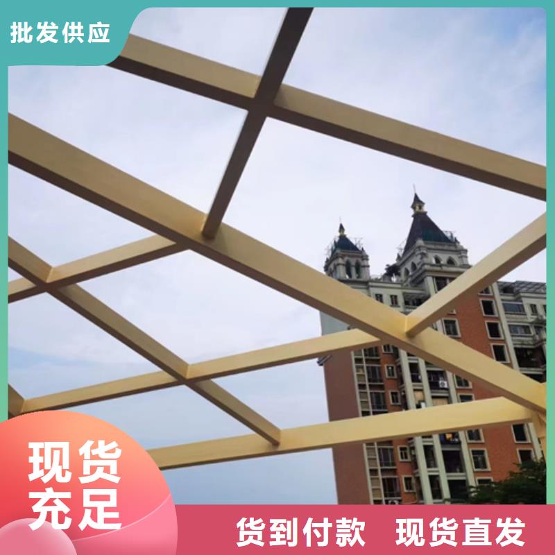 仿木纹漆施工价格#铁艺花架#仿古建筑#凉亭廊架
