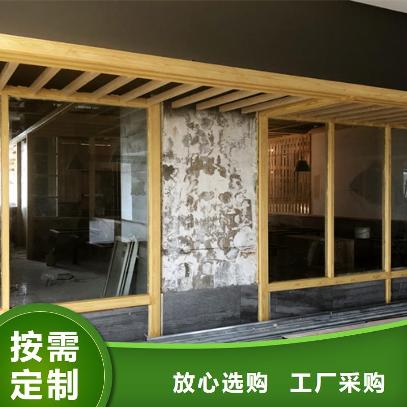 仿木纹效果涂料全包施工价格#钢结构建筑#金属面#仿古建筑