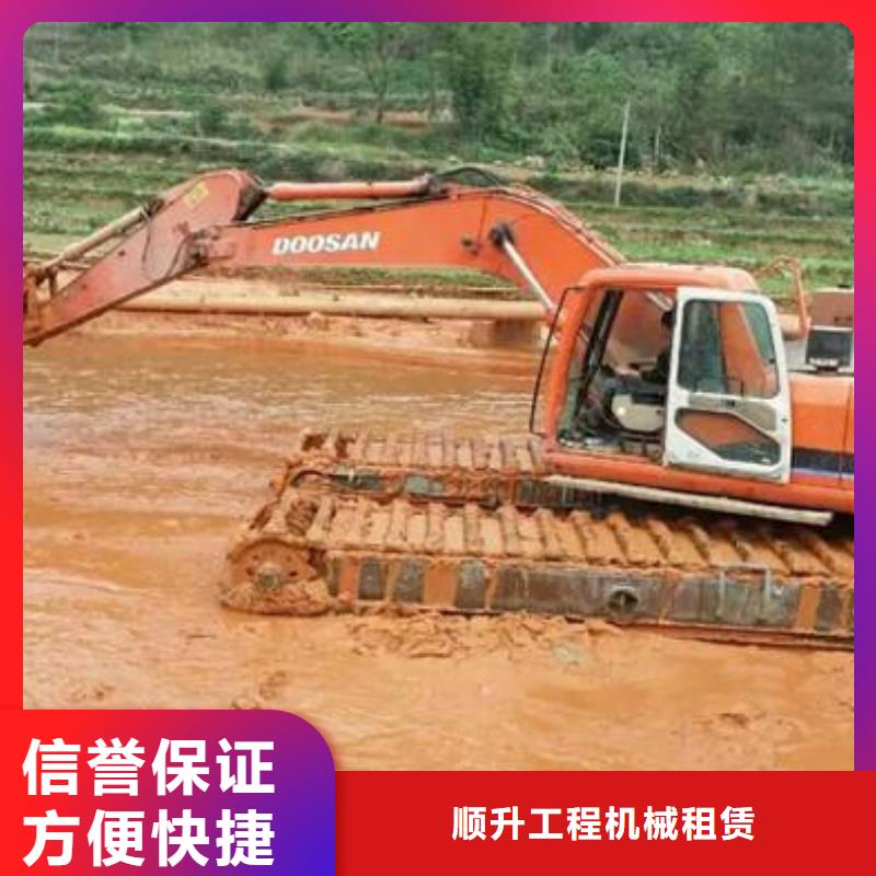 水上挖掘机租赁,出租水陆挖机