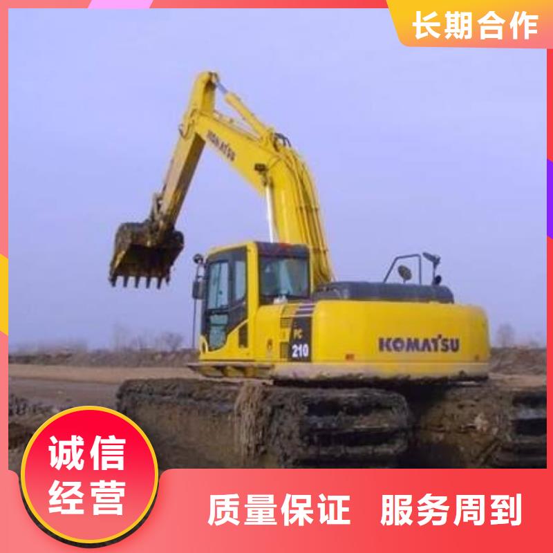 水陆挖机租赁行情