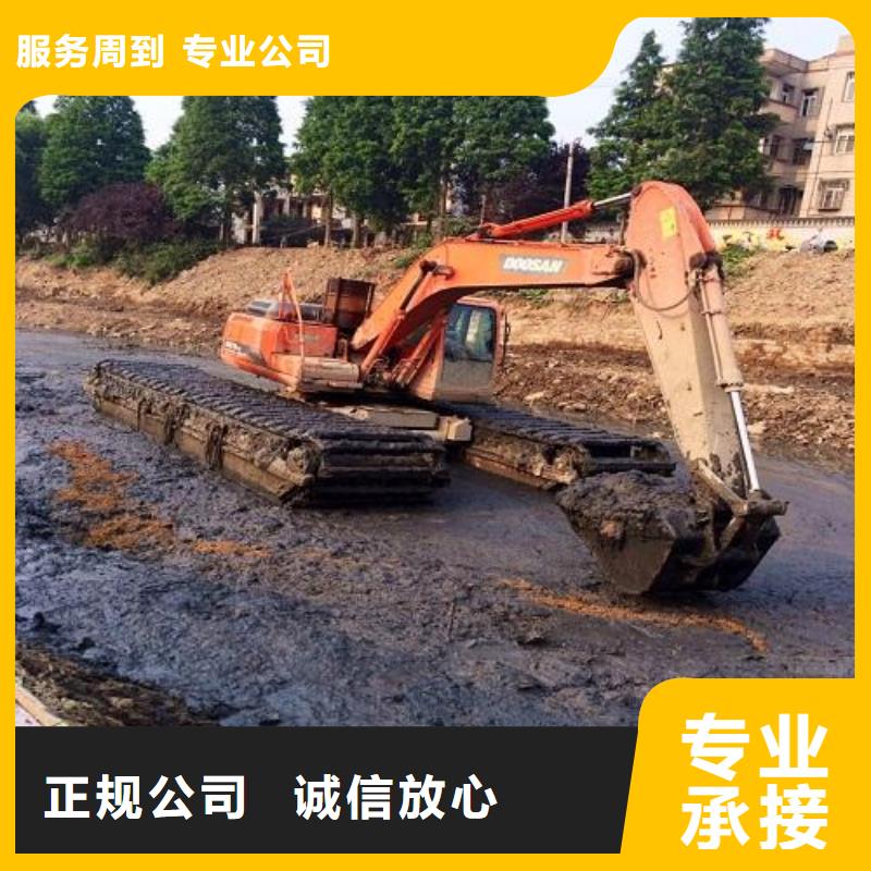 水上挖掘机租赁,大小船挖租赁出租实力商家