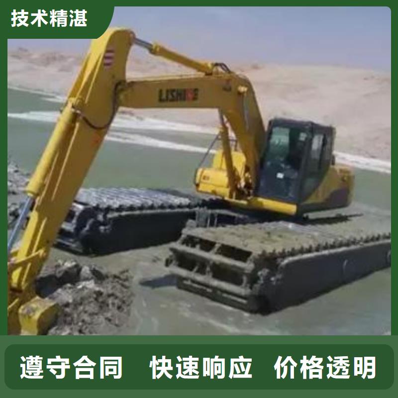 水上挖掘机租赁-租赁湿地挖机2025专业的团队