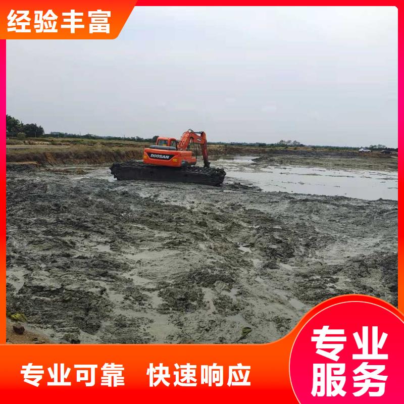重信誉水上挖机租赁机构厂家价格
