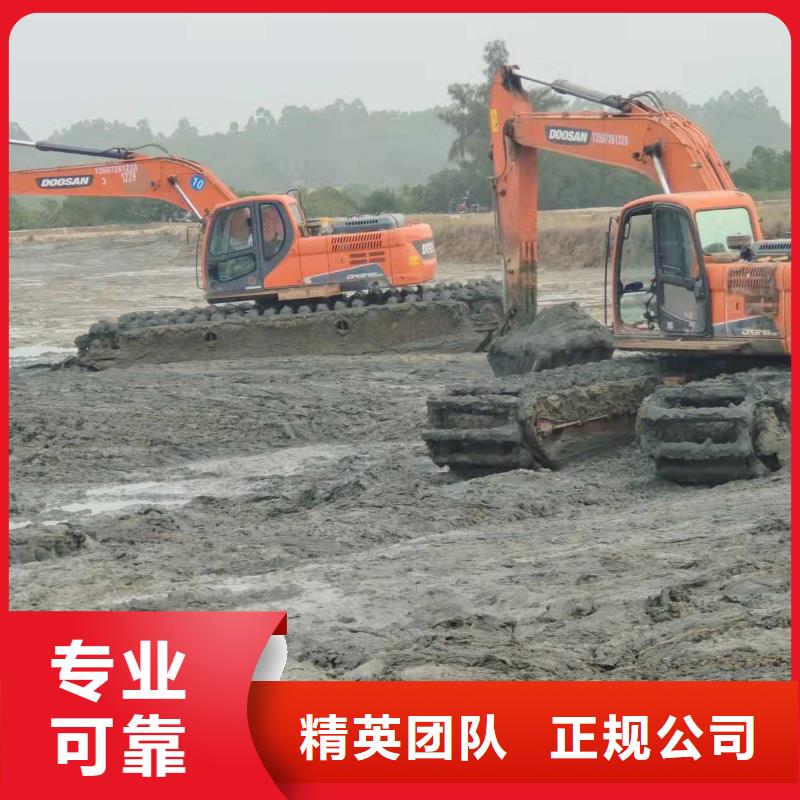 水上挖掘机租赁船挖机比同行便宜