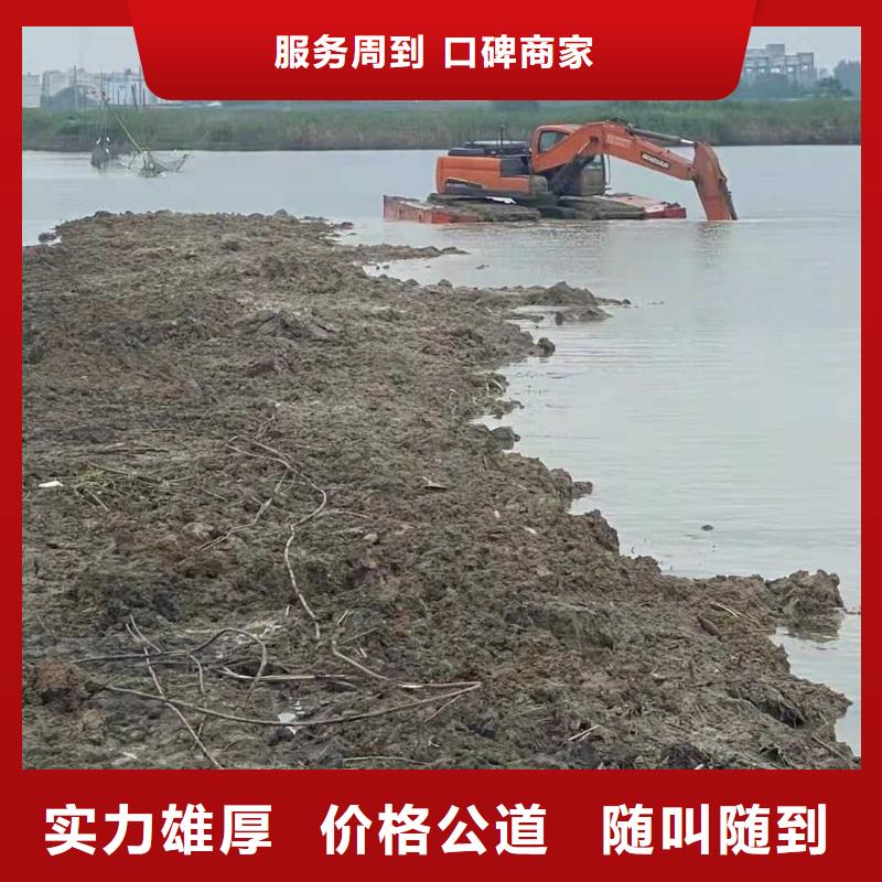 水上挖掘机租赁【大小船挖租赁】注重质量