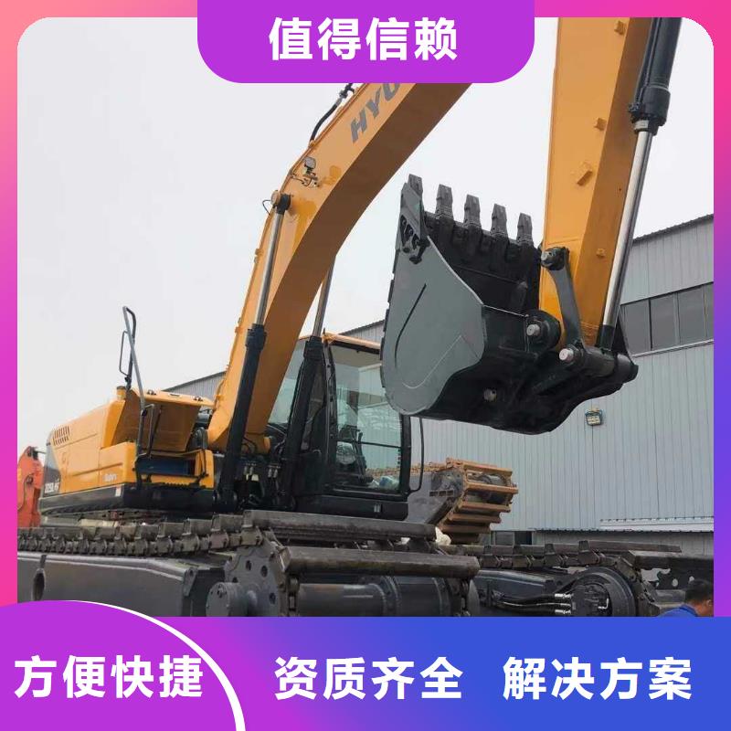 【水上挖掘机租赁】租赁大小船挖公司案例丰富