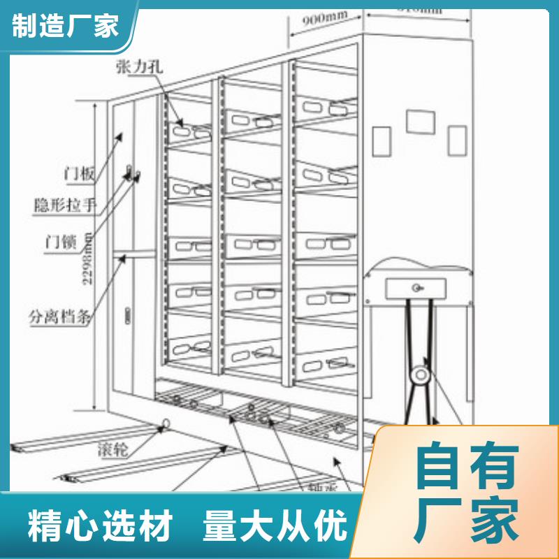 手摇密集柜定做厂家货真价实西湖畔厂家