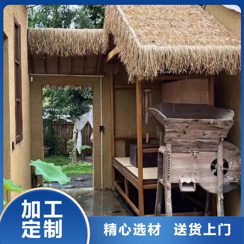 乡村改造稻草漆，仿夯土漆，乡村改造，仿夯土肌理漆生产厂家