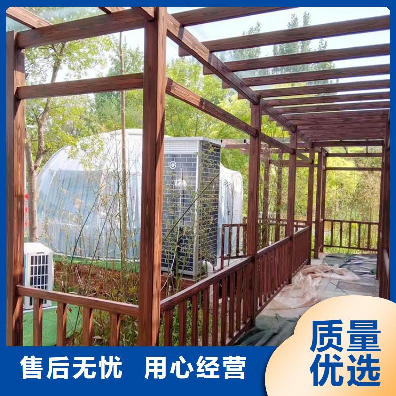 廊架护栏木纹漆，钢结构仿木纹漆，仿古木纹漆包工包料