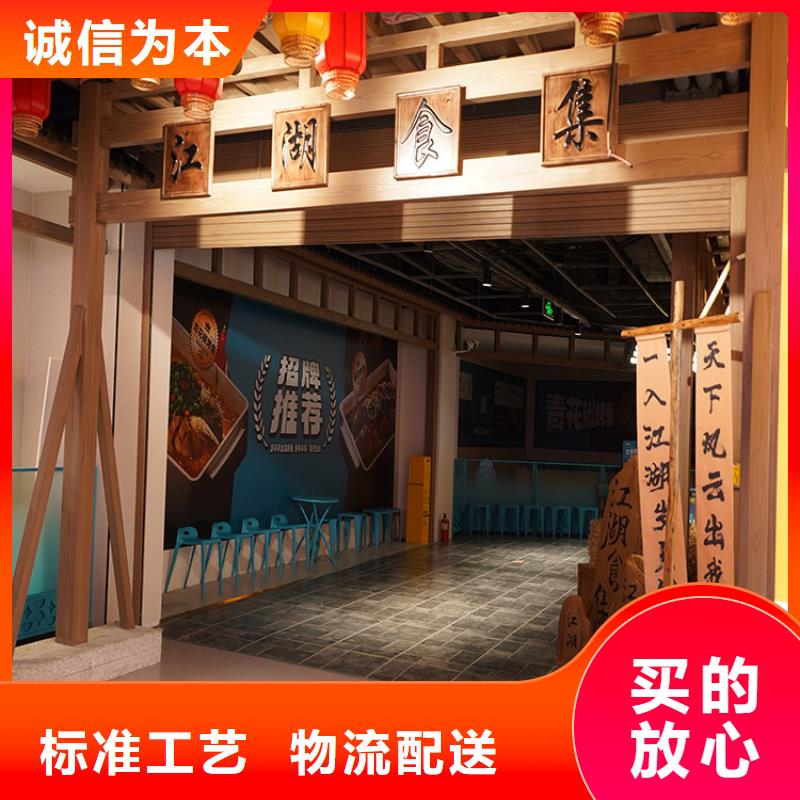 廊架护栏木纹漆,钢结构仿木纹漆,仿古木纹漆全包施工价格