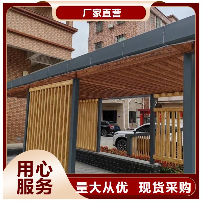 廊架护栏木纹漆，钢结构仿木纹漆，仿古木纹漆施工多少钱