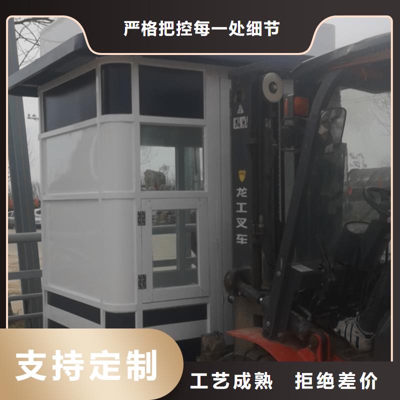 岗亭候车亭厂家拥有先进的设备