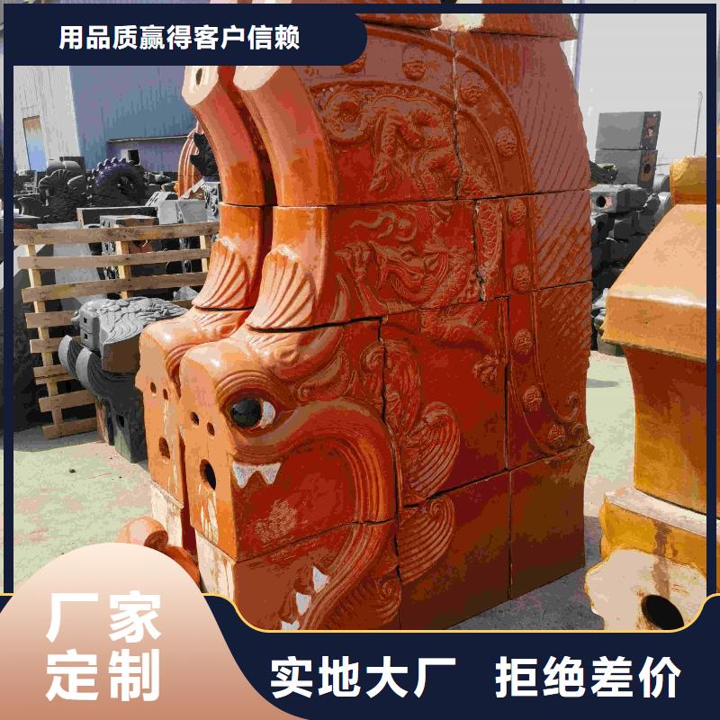 祠堂用瓦片 灰色琉璃瓦实体厂家