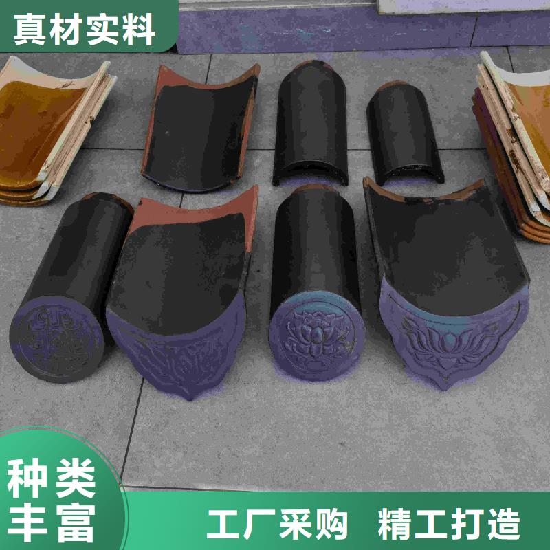 价格合理的古建瓦 仿古瓦 琉璃筒瓦厂家