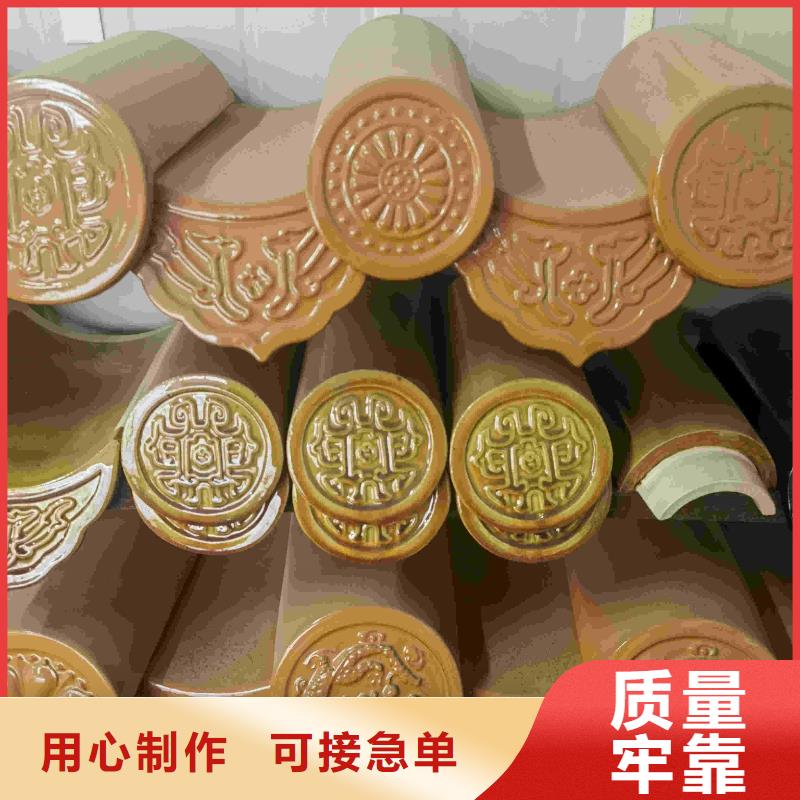宜兴仿古筒瓦 古建瓦片新品