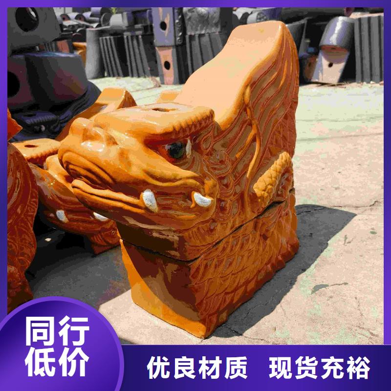 库存充足的青灰色古建瓦片生产厂家