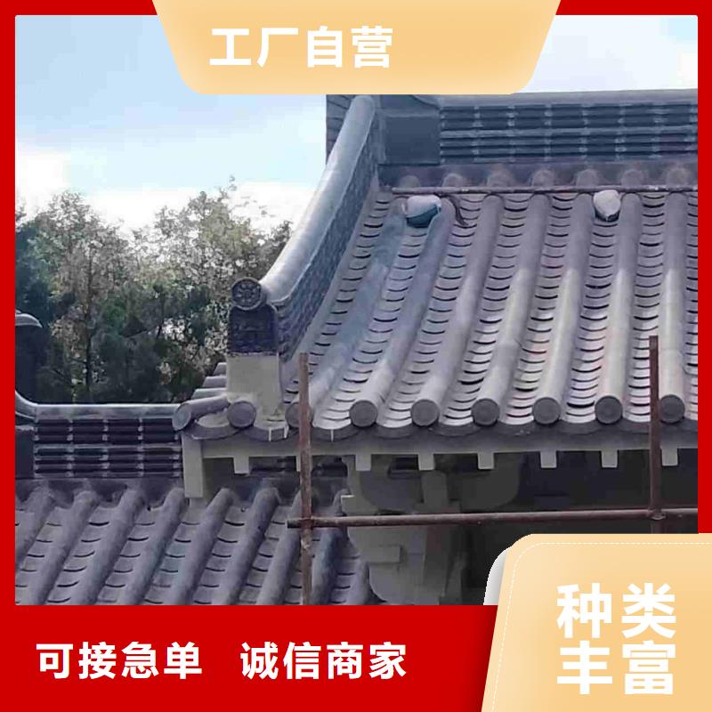 别墅屋面琉璃瓦 陶土筒瓦-好产品用质量说话