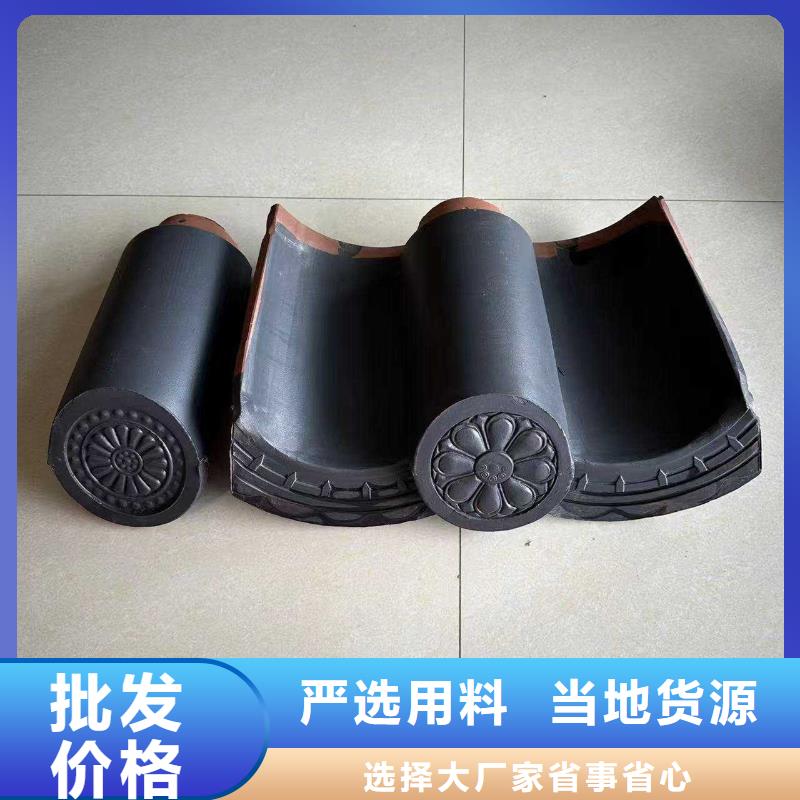 江苏宜兴琉璃瓦 陶土瓦片市场批发价