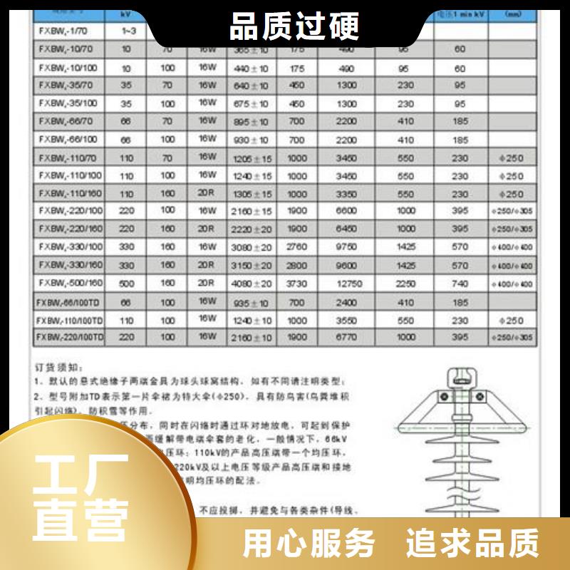 FXBW4-330/120硅胶绝缘子樊高