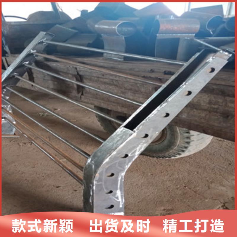 不锈钢复合管栏杆-桥梁防撞钢板立柱多种场景适用