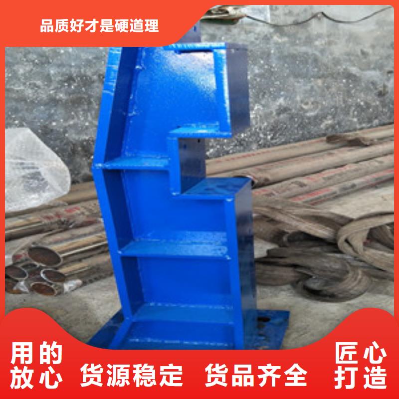 桥梁护栏立柱_不锈钢复合管栏杆精致工艺