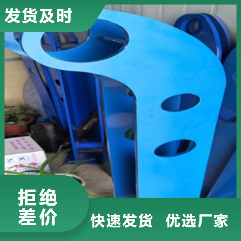 桥梁护栏立柱_不锈钢复合管栏杆精致工艺